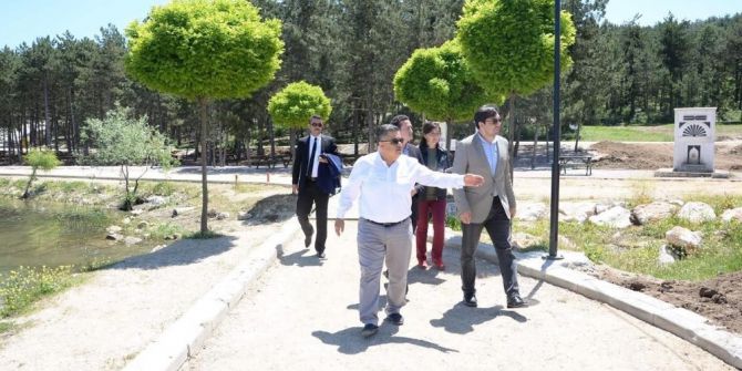 Başkan Yağcı Gölpark’ta Yapılan Çalışmaları İnceledi