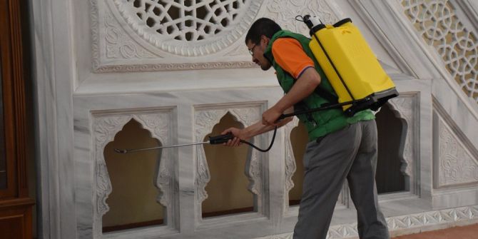 Gaziantep’teki Camiler Ramazan Ayına Hazır