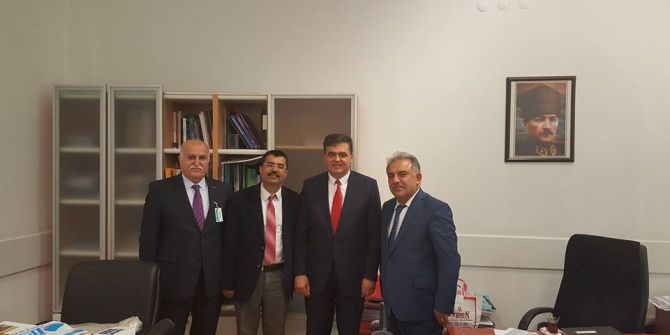 Başkan Yalçın’dan Ziyaretler