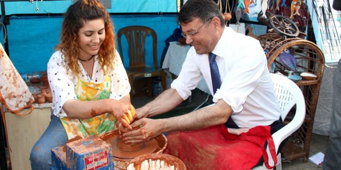 Başkan Turgut, Festival Stantlarını Gezdi