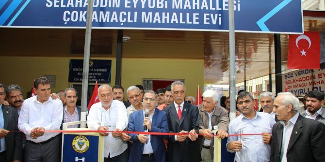 Selahaddin Eyyubi Mahalle Evi Açıldı