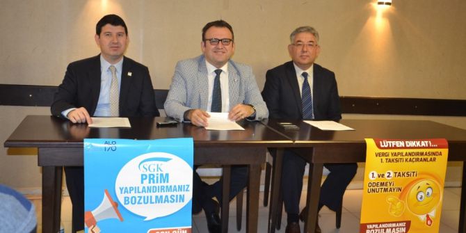 Smmmo Başkanı Metin Yalçın: "Vergi Yapılandırmanız Bozulmasın"