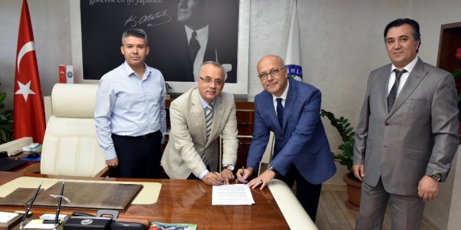 Salihli Osb’yi Fiber Optiğe Kavuşturacak İmzalar Atıldı