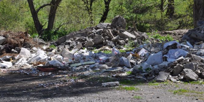 Gelişi Güzel Dökülen Hafriyatlar Başkan Karaçanta’yı İsyan Ettirdi