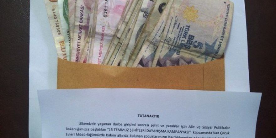 15 Temmuz Şehitleri İçin Anlamlı Yardım