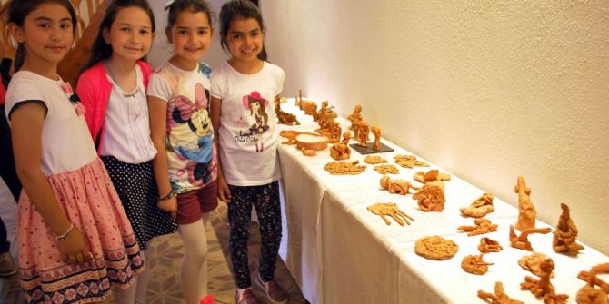 Kursiyerler Toprağı Sanata Dönüştürdü