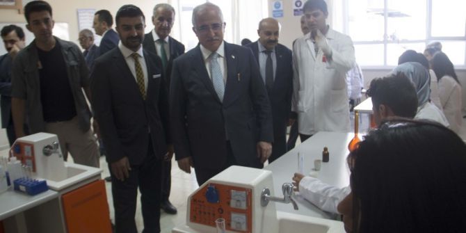 Vali Tuna Erkan Teknik Meslek Lisesi Öğrencileri İle Bir Araya Geldi
