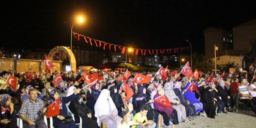 Oltulular Demokrasi Nöbetinde