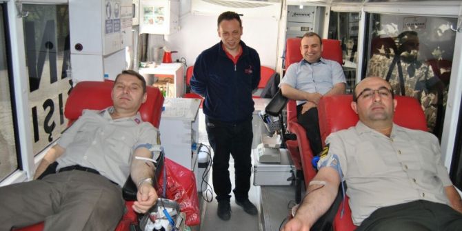 Artvin’de Jandarmadan Kan Bağışı Seferberliği