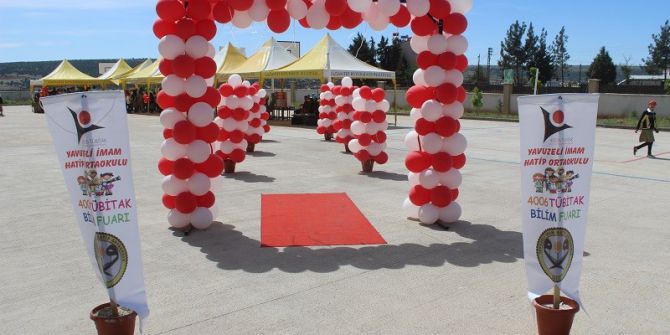 Yavuzeli’nde Tubitak Bilim Şenlikleri Sergisi