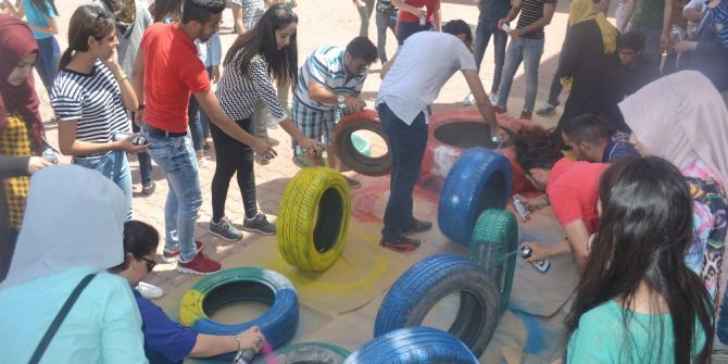 Oğuzeli Myo Kampüsü Çiçek Açıyor