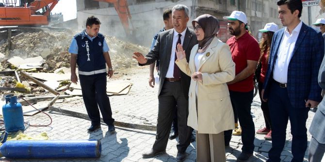 Meram Larende Yokuşu’nda Yıkımlar Başladı