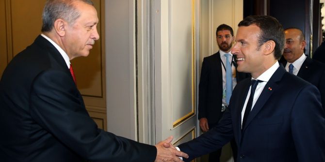 Cumhurbaşkanı Erdoğan, Fransa Cumhurbaşkanı İle Görüştü