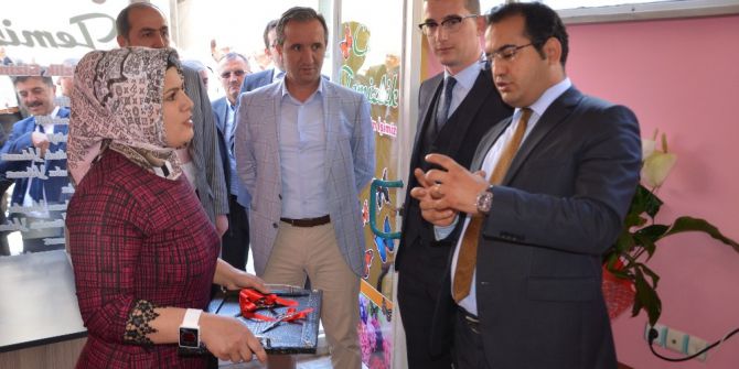 Kaymakam Kıyıcı, İş Yeri Açılışına Katıldı