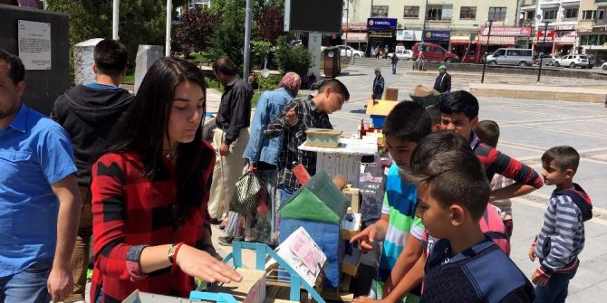 Develi’de Görsel Sanatlar Sergisi Düzenlendi