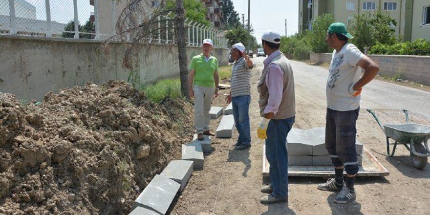 Başkan Acar İlçede Yürütülen Yol Yapım Çalışmalarını İnceledi
