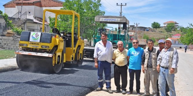 Gölbaşı İlçesinde Asfaltlama Çalışmaları Yapıldı