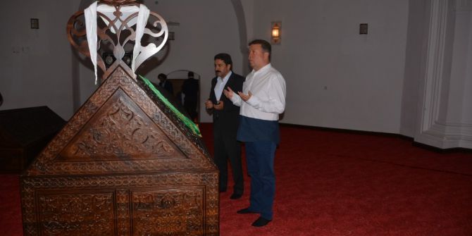 Askeri Fabrikalar Genel Müdürü Tümgeneral Akkaya Seyyid Battal Gazi Külliyesinde