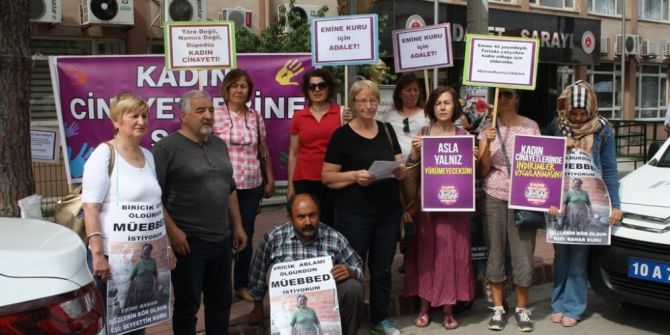 Kadın Cinayeti Sanığına Müebbet