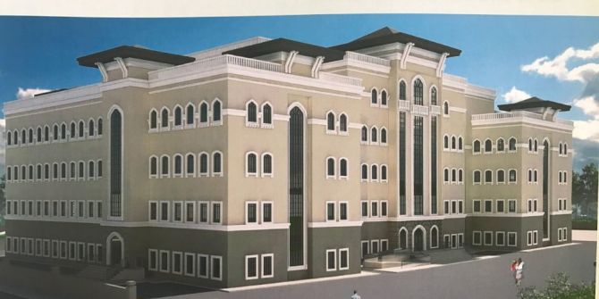 Ümraniye Madenler Mahallesi’ndeki Anadolu İmam Hatip Lisesi’nin Çalışmaları Devam Ediyor