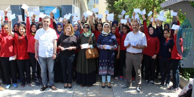 Meslek Lisesi Öğrencilerinden ‘Teşekkür’ Mektubu