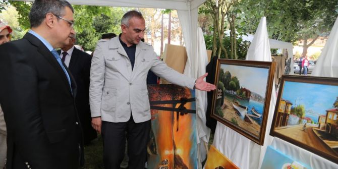 Kırkpınar Kültür Merkezi Sergisi Açıldı