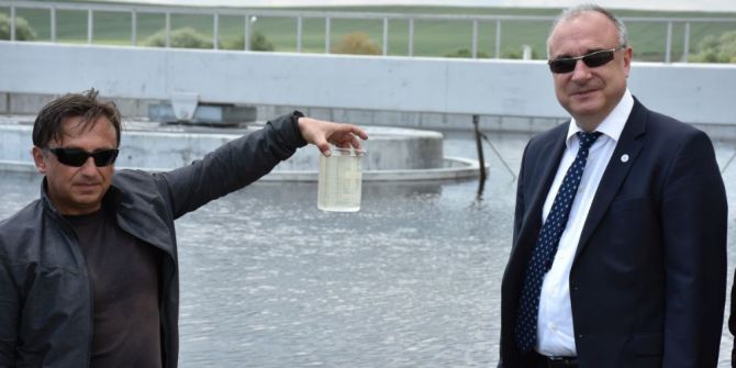 Genel Müdür Başa Atıksu Arıtma Tesislerinde İncelemerde Bulundu