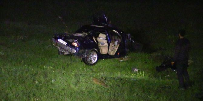 Günü Birlik Tatil Dönüşü Kaza: 2 Ölü