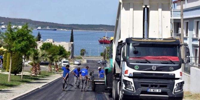 Yalı Mahallesinde Asfalt Çalışmaları Tamamlandı