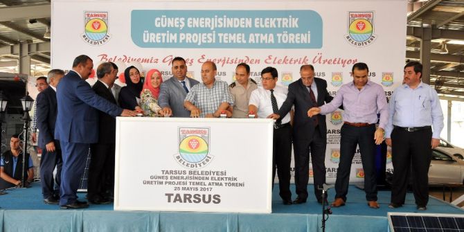 Tarsus Belediyesi Güneş Enerjisinden Elektrik Üretecek