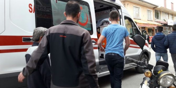 Akülü Bisikletten Düşen Çocuk Yaralandı