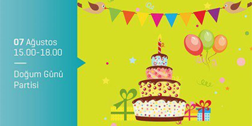 Ağustos Ayında Doğan Çocuklara Doğum Günü Partisi