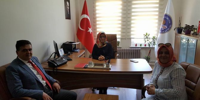 Başkan Yalçıl’dan Kyk Müdiresi Leblecioğlu’nu Ziyaret