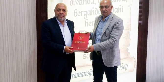 Hak-iş Genel Başkanı Arslan, Başkan Çalışkan’ı Ziyaret Etti