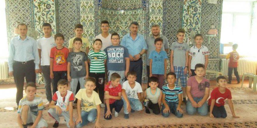 Müftü Mustafa Arda’dan Yaz Kur’an Kurslarına Ziyaret