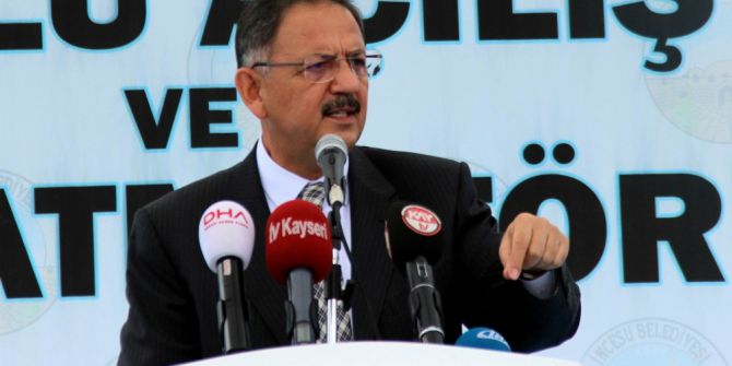 Çevre Ve Şehircilik Bakanı Mehmet Özhaseki: