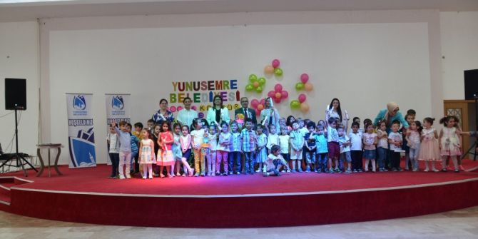 Yunusemreli Minikler Sertifikalarını Aldı