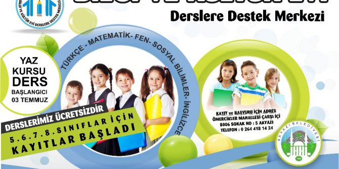 Bilgi Ve Kültür Evi Yaz Kursu Ders Kayıtları Başladı