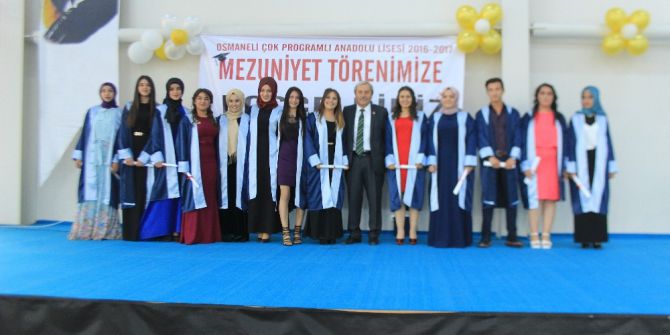 Osmaneli Çok Programlı Anadolu Lisesi Mezuniyet Töreni Düzenledi