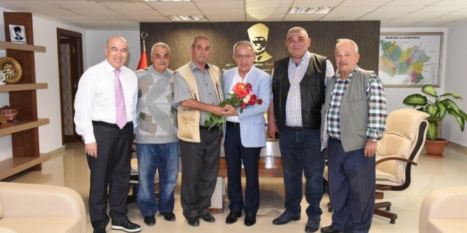 Uzunburun Muhtarından Maski’ye Teşekkür