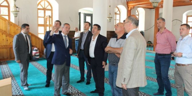 Gömeç Çarşı Camisi İbadete Açıldı