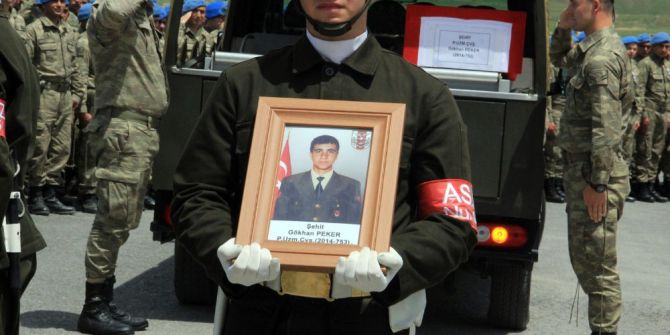 Şehit Uzman Çavuşa Uğurlama Töreni