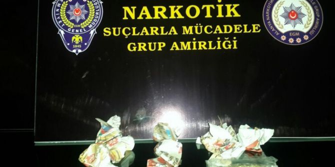 Şüphe Üzerine Durdurulan Araçtan Uyuşturucu Çıktı