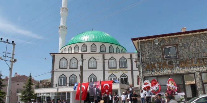 Aktaş Efendibey Cami İbadete Açıldı