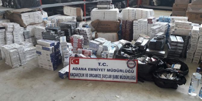 Adana’da Kaçakçılık Operasyonu