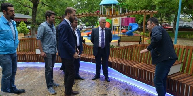 Konak Parkı Ve Koşu Yolu Yenilendi