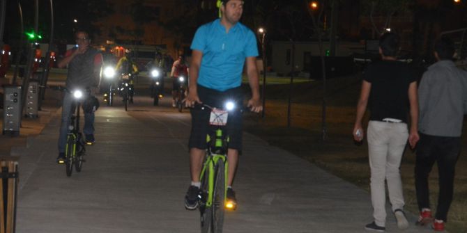 Bergamalı Bisikletliler Aliağa’da