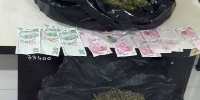 Mersin’de 12 Kilo Esrar Ele Geçirildi
