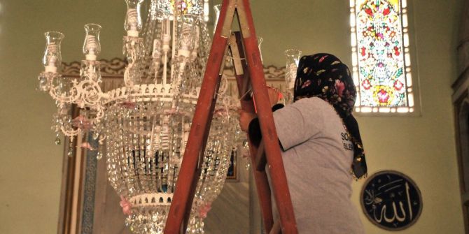 Tepebaşı’nda Camiler Temizleniyor