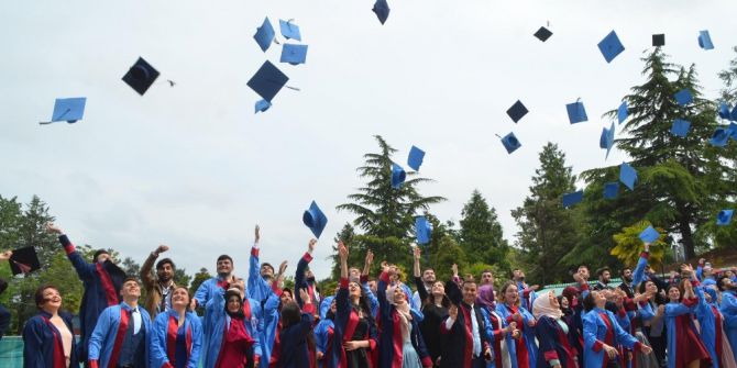 Bafra Myo’da Mezuniyet Coşkusu